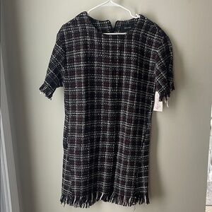 Storia Black and Red Textured Fabric